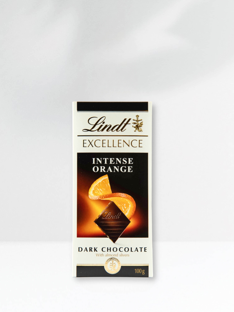 LINDT EXCELLENCE TAMNA ČOKOLADA S NARANČOM